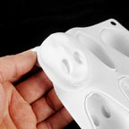 3D Rabbit Shape Silicone Cake Mold 6-cavity Mousse Dessert Baking Bunny Mold Chocolate Bakeware Pastry Decorating Mould Easter Bunny Chocolate Silicone Mold For Baking Rabbit Shape Stevvex