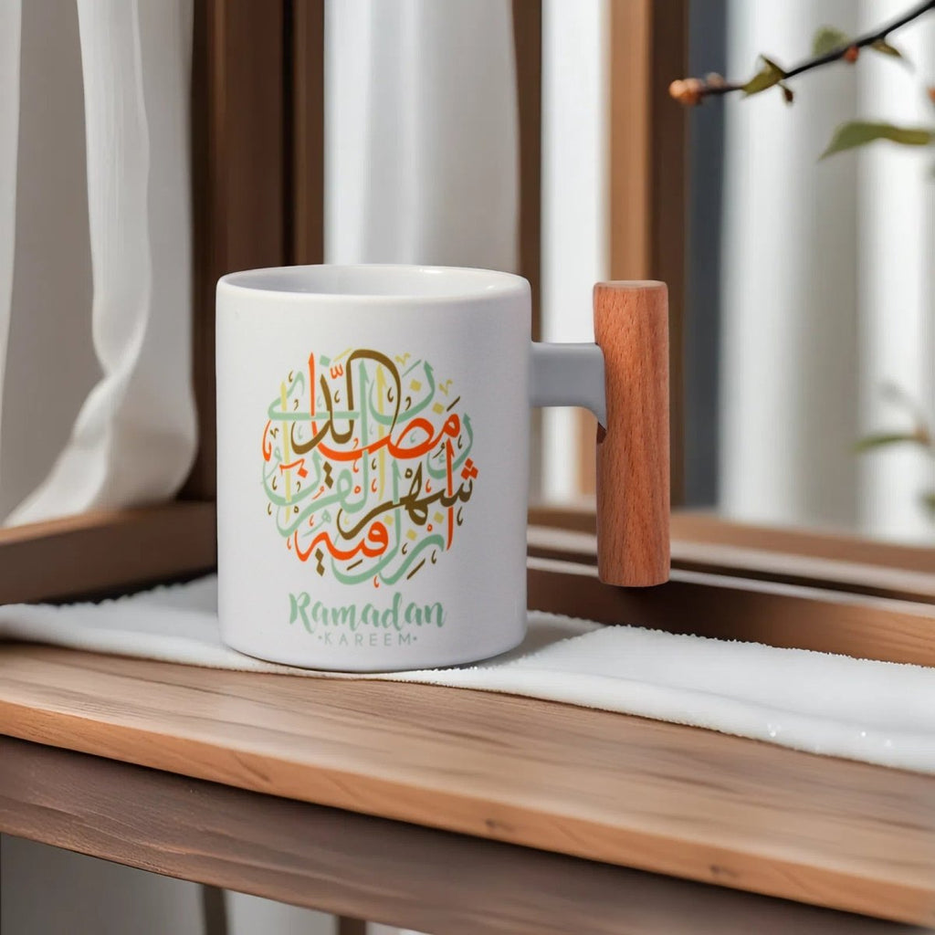 3D Thermal Transfer Printing Pixel-Perfect Muslim Photo Mug Cup(MC01)