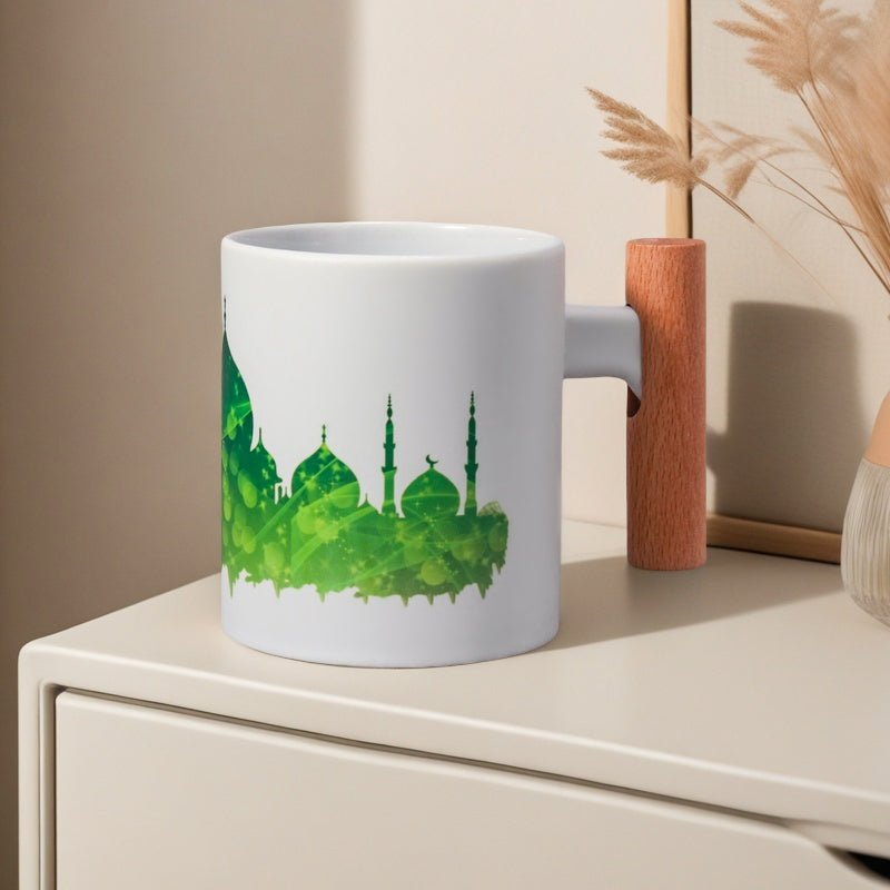 3D Thermal Transfer Printing Pixel-Perfect Muslim Photo Mug Cup(MC01)