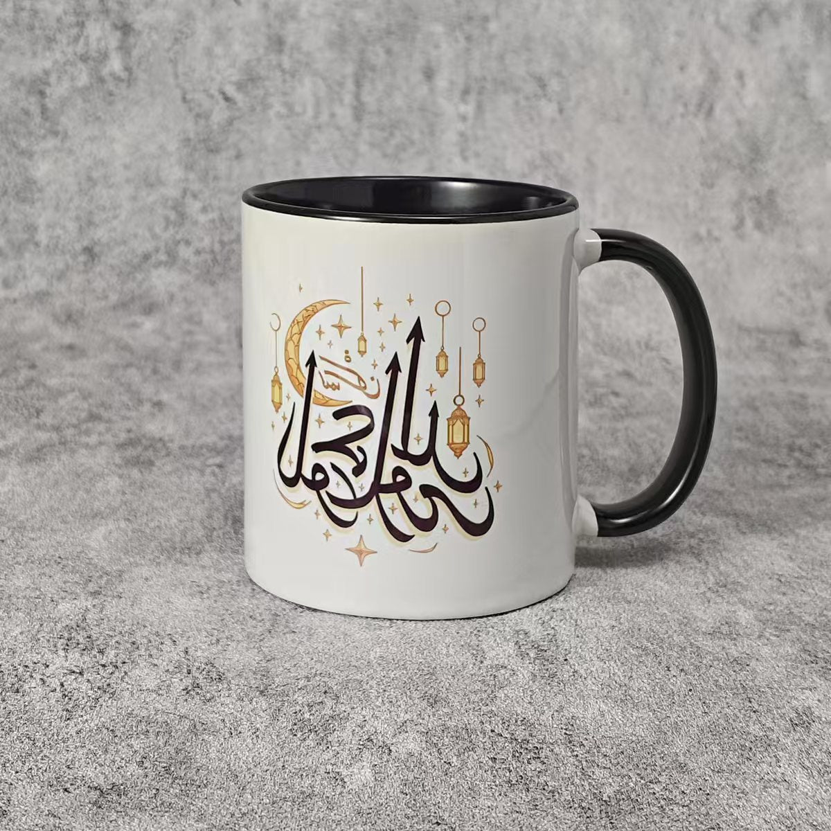 3D Thermal Transfer Printing Pixel-Perfect Muslim Photo Mug Cup(MC01)