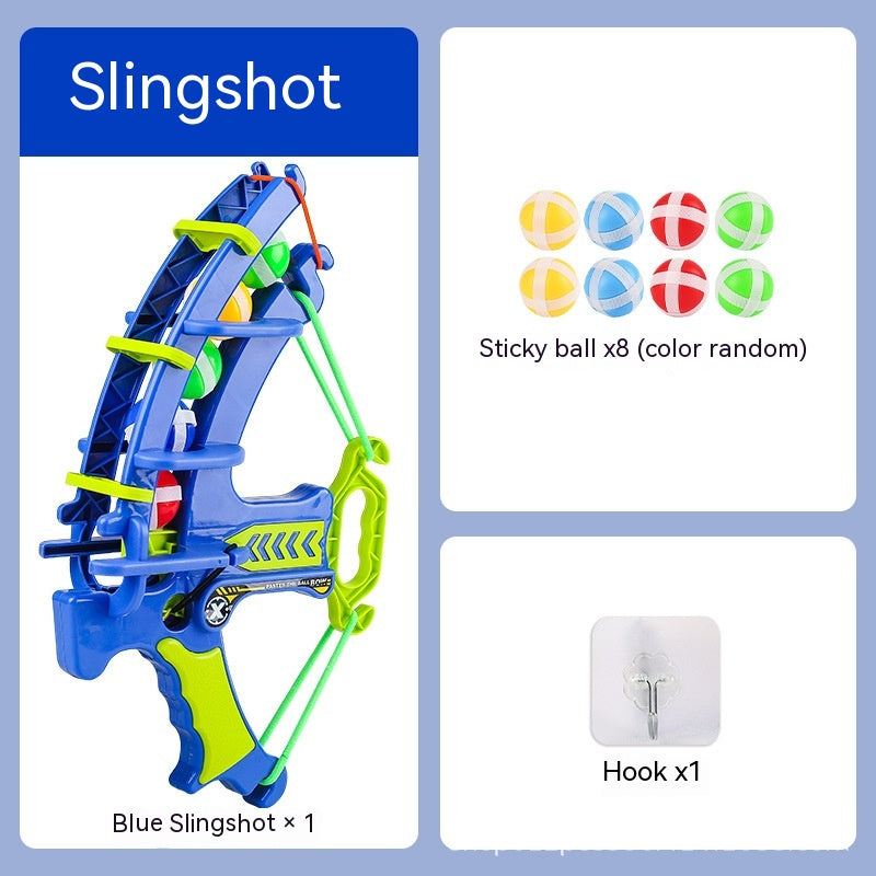 Children's Toy Sticky Ball Dart Plate Throwing Pi-Mart