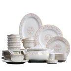 Ceramic Bowls And Saucers Set Bone China Bowls And Plates Pi-Mart