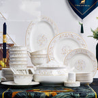 Ceramic Bowls And Saucers Set Bone China Bowls And Plates Pi-Mart