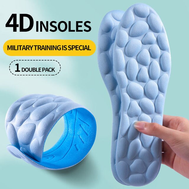 4D Latex Sport Support Running Insoles Pi-Mart