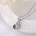 Men's And Women's Fashion Minimalist Clavicle Chain Projection Stone Pi-Mart