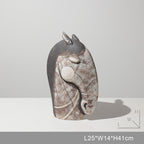 Sculpture Hand Drawn Horse Head Ornaments Lootquake LLC