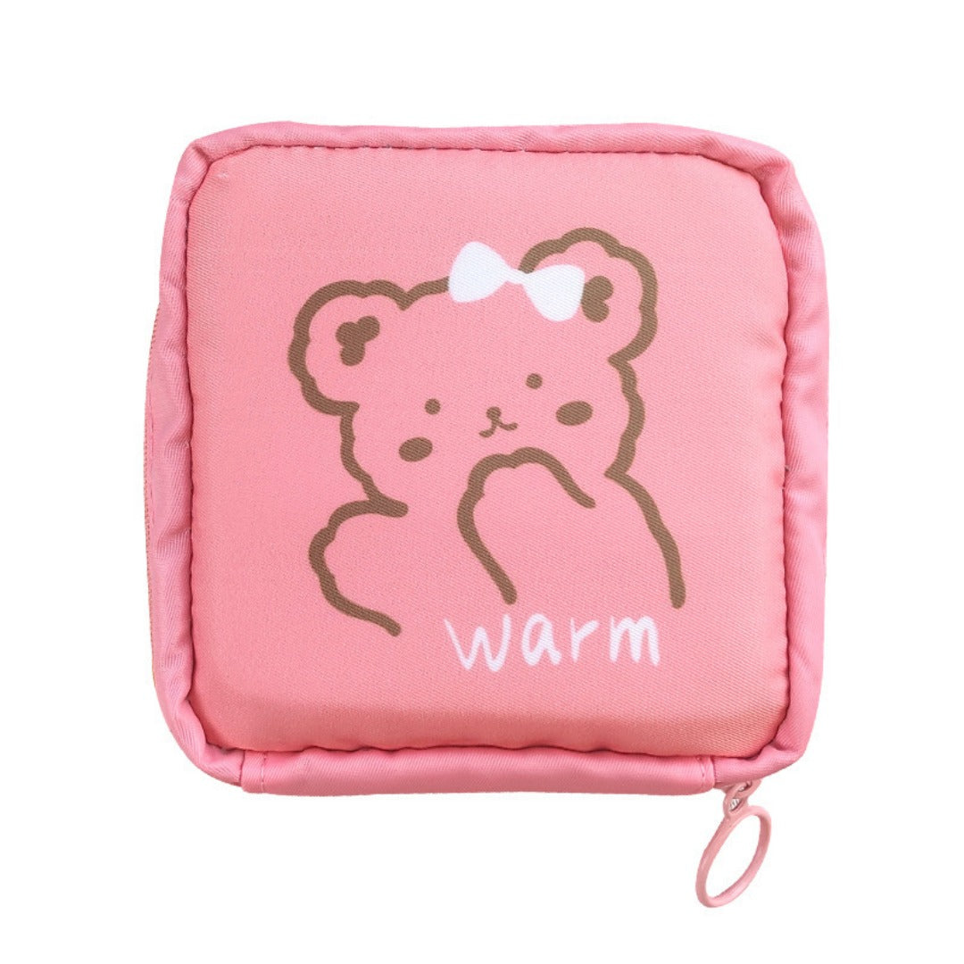 Period Bag for Women, Cute Sanitary Napkin Storage Bag, Portable Period Pouch, Sanitary Pads Bag,Tampons Holder for Purse - SJB-DIAMOND ELITES
