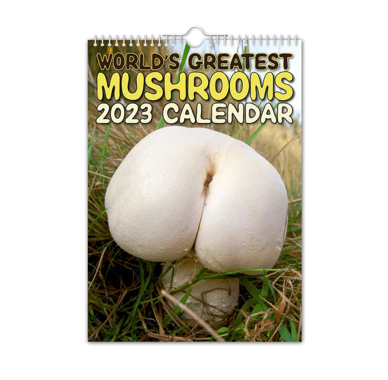 2024 New Cross-border Calendar Great Mushroom Calendar Pi-Mart