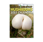 2024 New Cross-border Calendar Great Mushroom Calendar Pi-Mart