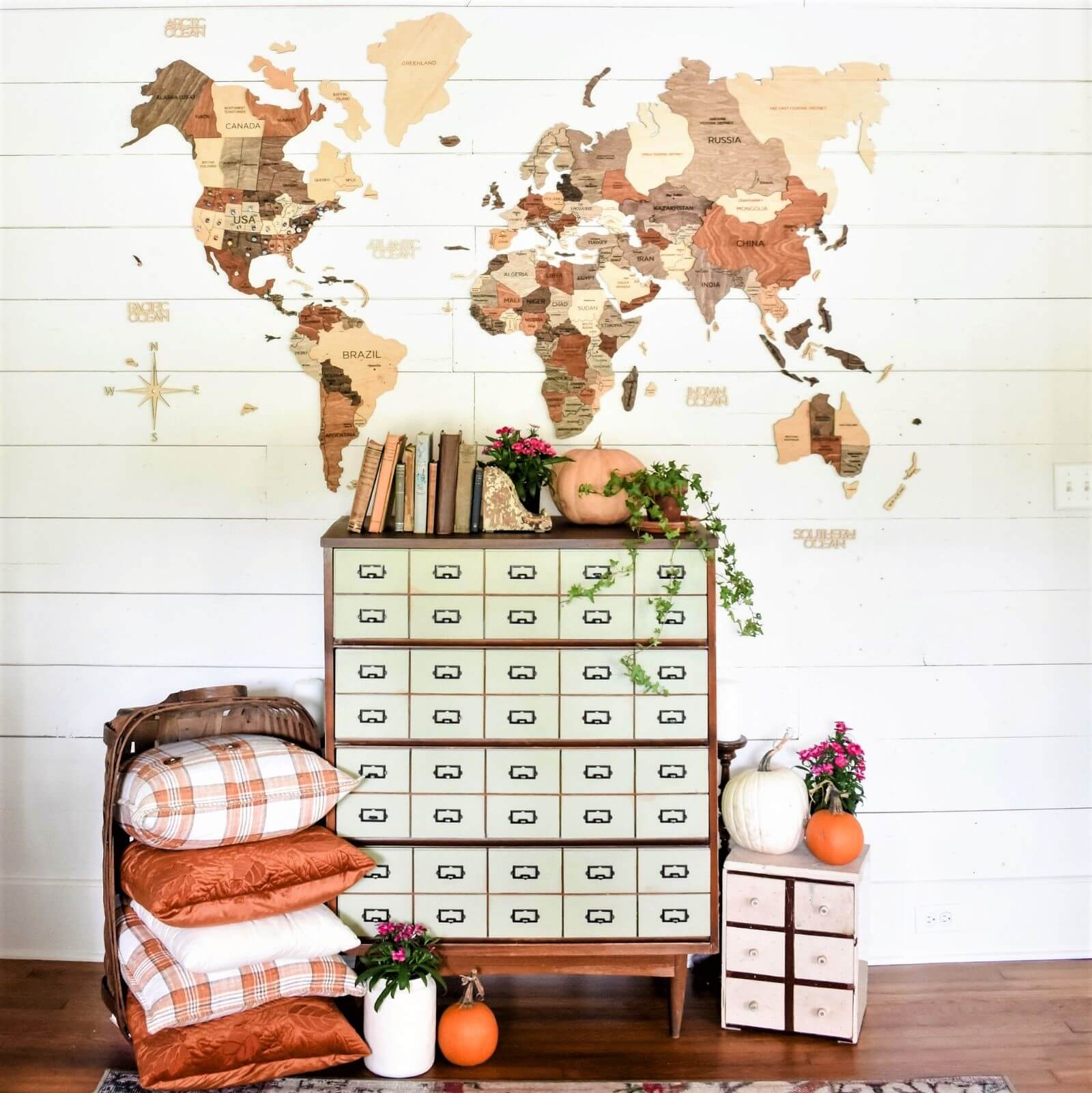 Wooden Wall Decor for Living Room Enjoy The Wood