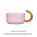 Creative Contrast Color High Temperature Resistant Glass Teapot Pi-Mart