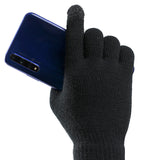 Winter Knitted Gloves For Men And Women Warm Cycling Anti-Cold Anti-Slip Triangular Offset Warm Gloves Pi-Mart