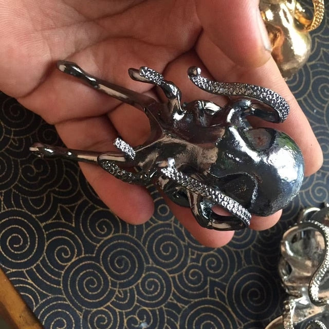 Metal Octopus Cuttlefish Figurines - SJB-DIAMOND ELITES