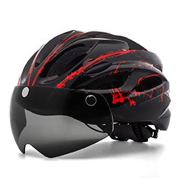 Bicycle Riding Protective Helmet Belt Goggles Lootquake LLC