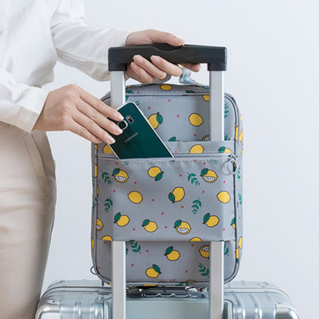 Large capacity can hold three pairs of shoes convenient Oxford cloth storage bag, waterproof shoe bag, suitcase trolley shoe bag - SJB-DIAMOND ELITES