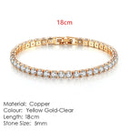 Fashion Multicolor Tennis Bracelet for Women Pi-Mart