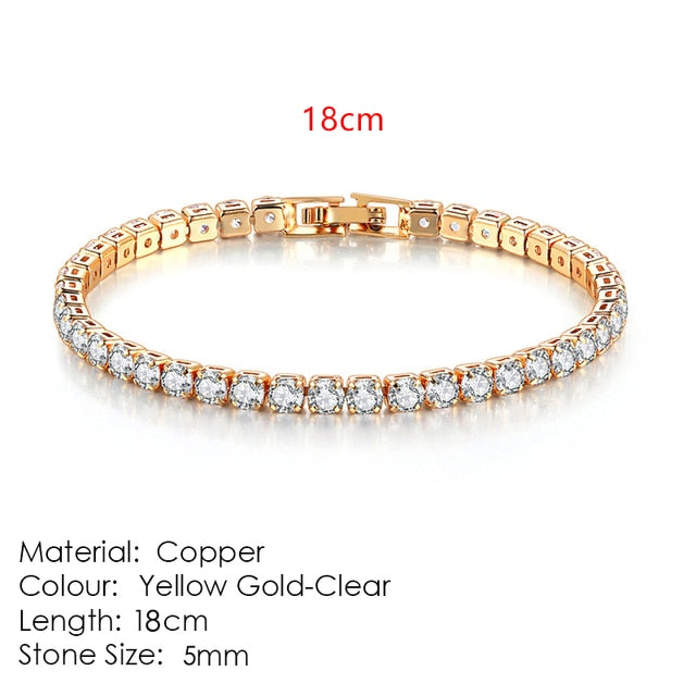 Fashion Multicolor Tennis Bracelet for Women Pi-Mart