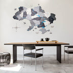 Wooden Map of Ukraine Nordik Enjoy The Wood