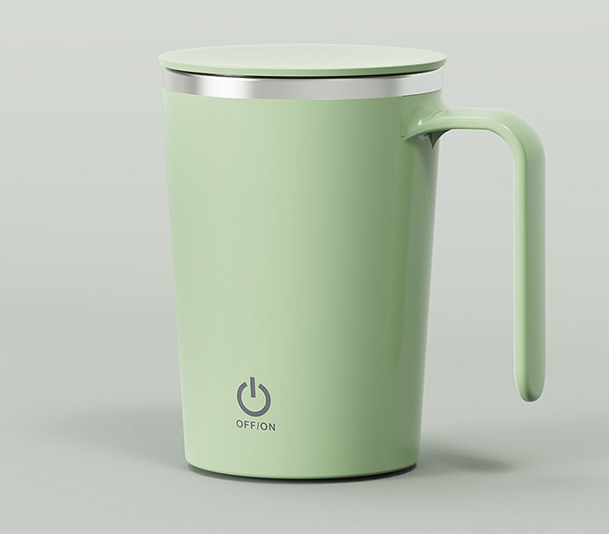 Kitchen Electric Mixing Cup Stirring Coffee Cup Automatic Mixing Mugs Cup Lazy Rotating Magnetic Water Cup Pi-Mart