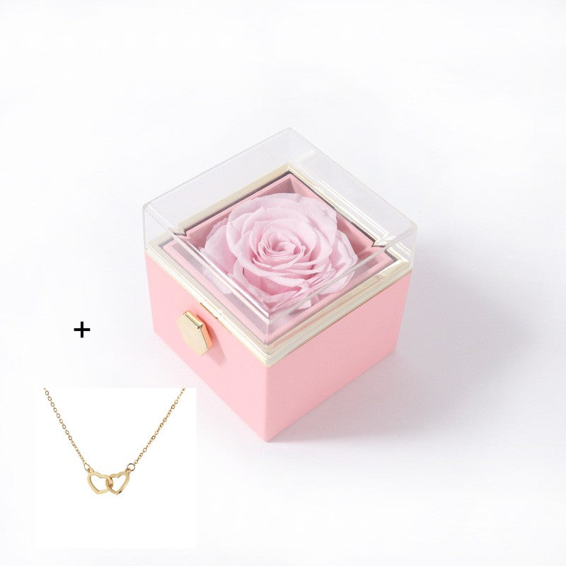 Acrylic Ring Box Valentine's Day Proposal Confession Pi-Mart