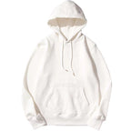 Terry Cloth Morandi Pullover Solid Color Hoodie