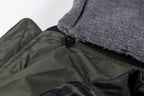 Casual Simple Men's Long-sleeved Hooded Cotton Coat