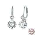 Affordable Luxury Style S925 Sterling Silver 1 Karat Moissanite Ear Clip Lootquake LLC