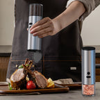 Electric Food Corn Soybean Salt And Pepper Grinder Mill Machine Rechargeable Electric Pepper And Salt Grinder Set With LED Kitchen Gadgets Pi-Mart