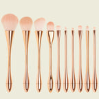 Small Waist Makeup Brush Set Soft Hair Loose Powder Makeup Tool Pi-Mart