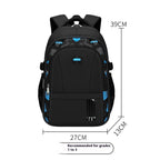 Breathable Light Negative Large Capacity Children's Schoolbag Pi-Mart