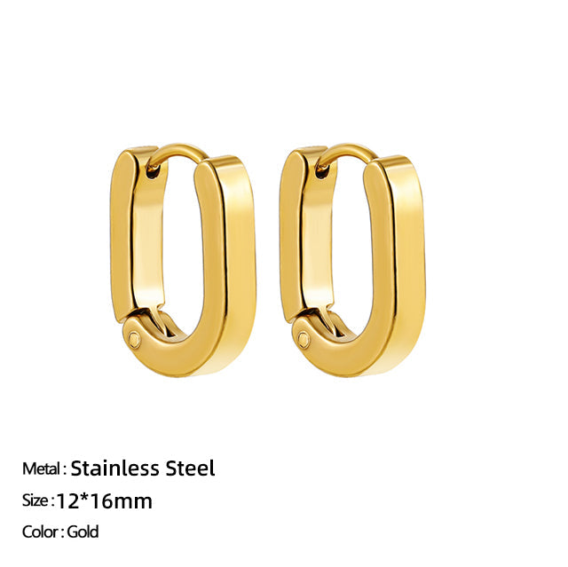 Classic Stainless Steel Ear Buckle Pi-Mart