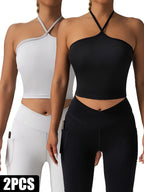 2 Pieces Sports Bra Athletic Running Sports Bra - SJB-DIAMOND ELITES