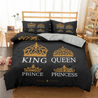 3d Bed Three-piece Digital Printing Duvet Cover Sheet Pi-Mart