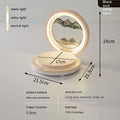 Creative Quicksand Painting Mobile Phone Charging Bluetooth Speaker Desk Lamp Pi-Mart