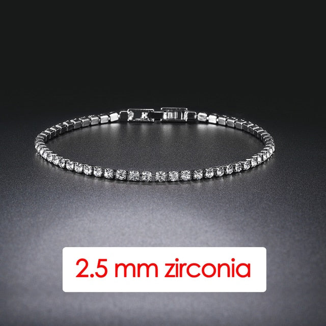Iced Out Crystal Tennis Bracelet Pi-Mart