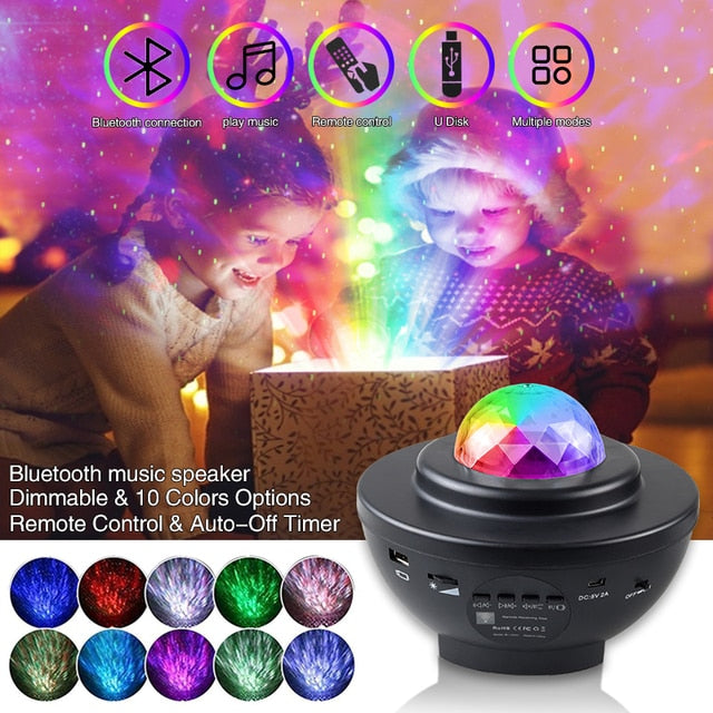 Star Projection Lamp - SJB-DIAMOND ELITES