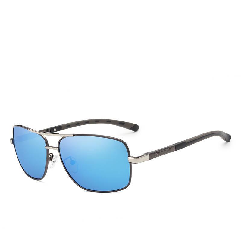 Brand Designer Men's Aluminum Magnesium Sun Glasses Polarized Mirror Lens Male Eyewear Sunglasses For Men - SJB-DIAMOND ELITES