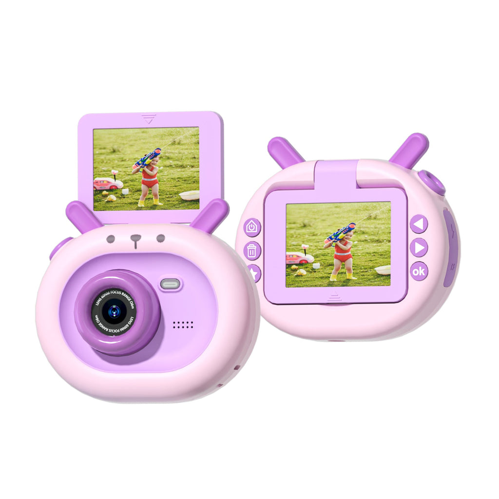 180-degree Flip-screen Children's HD Digital Camera Pi-Mart