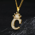 Zircon Alphabet Necklace - SJB-DIAMOND ELITES