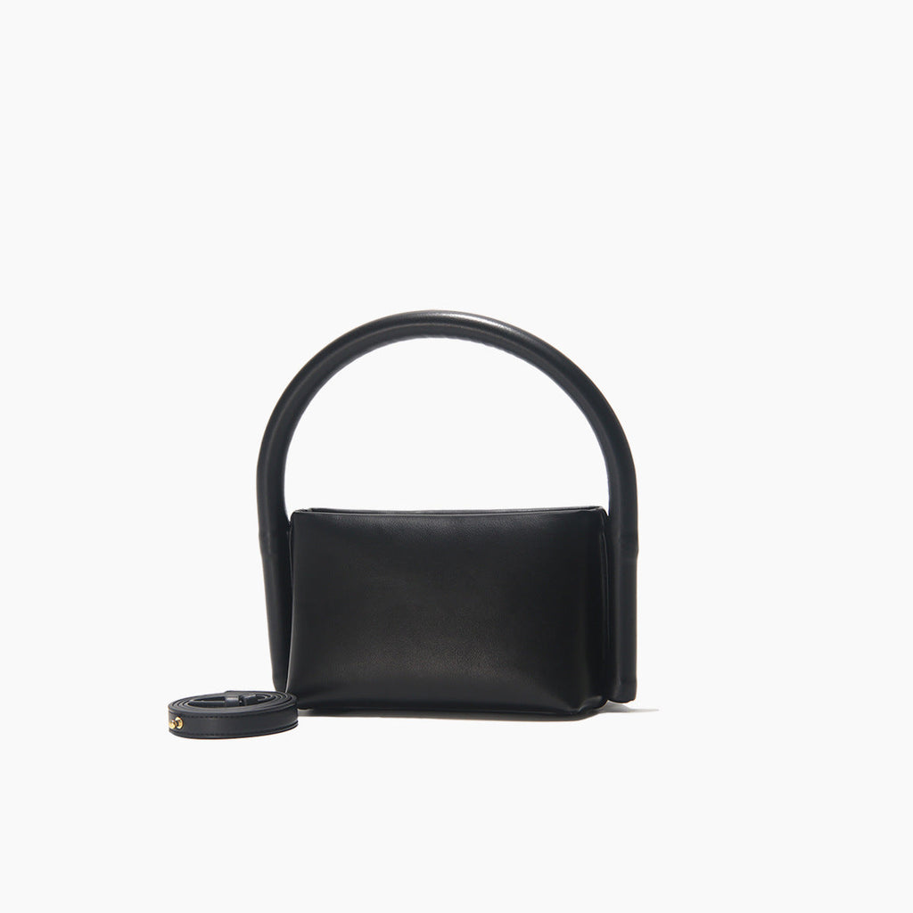 Small Number Single Shoulder Handbag With Cylindrical Handle Pi-Mart