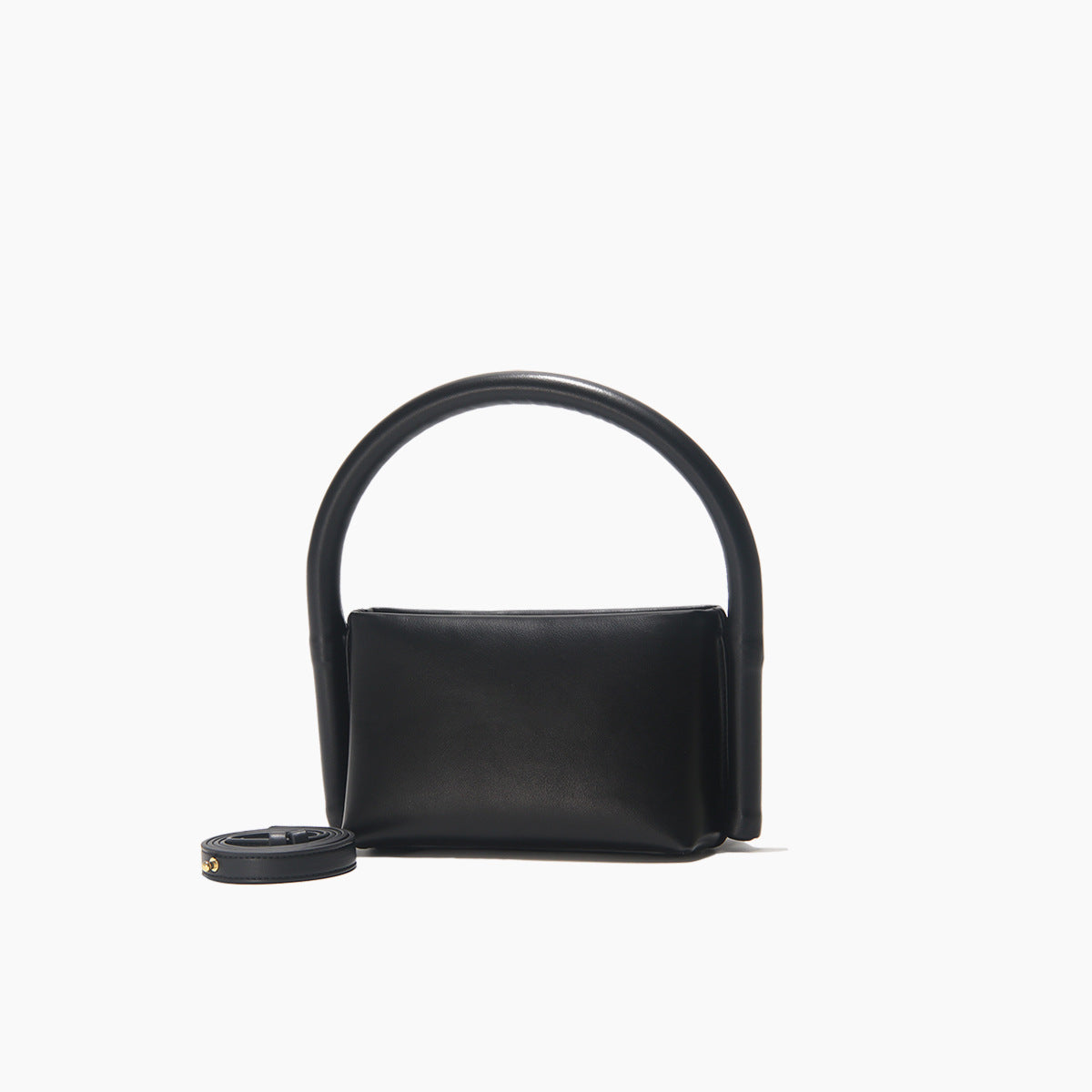 Small Number Single Shoulder Handbag With Cylindrical Handle Pi-Mart
