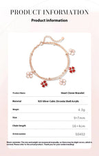 Women's Sterling Silver 925 Bracelet Special-interest Design