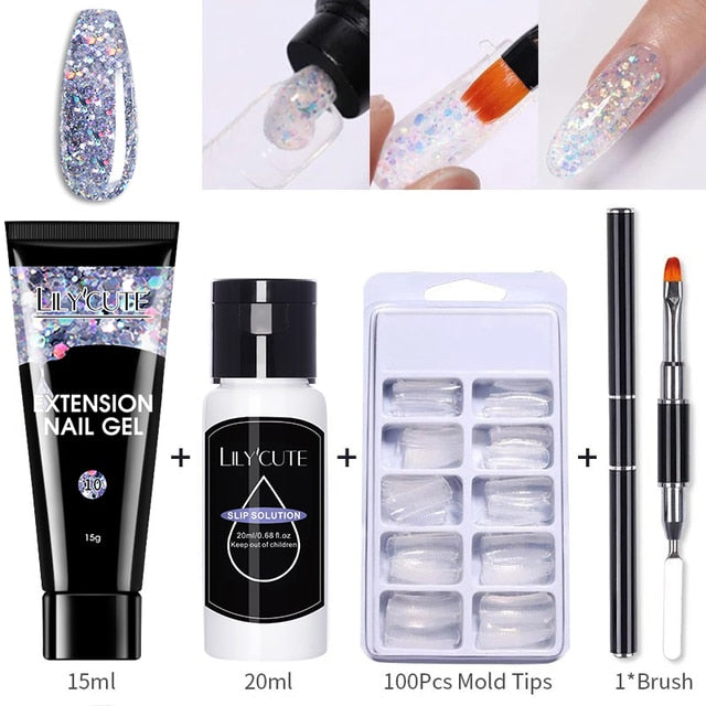 Extension Gel Set - SJB-DIAMOND ELITES