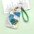 Green Plant Series Simple Fashion Lanyard Card Cover - SJB-DIAMOND ELITES