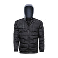 Casual Simple Men's Long-sleeved Hooded Cotton Coat