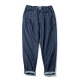 Washed Elastic Waist Loose Jeans Lootquake LLC