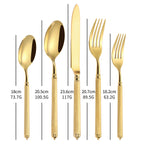 304 Stainless Steel Knife, Fork And Spoon Set