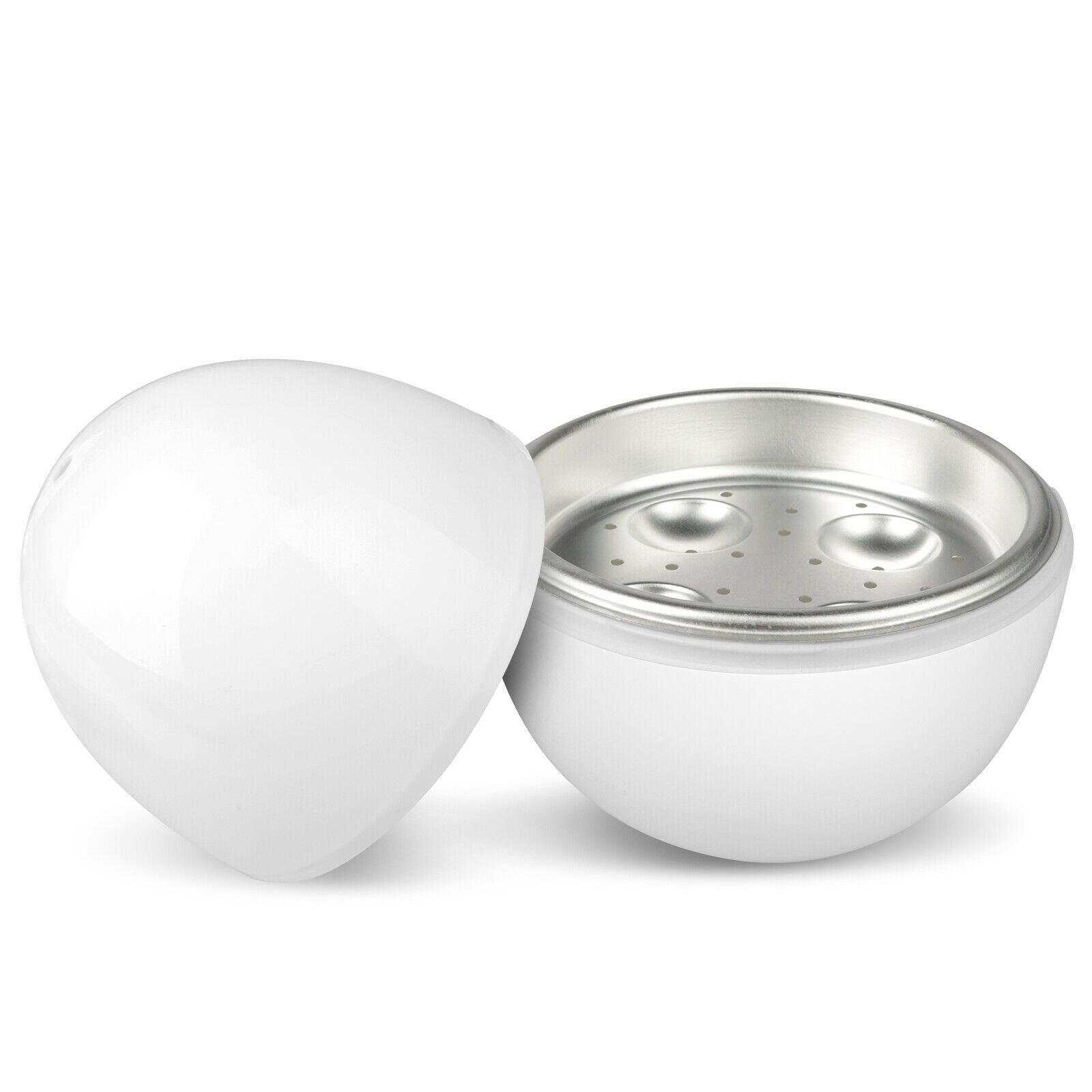 Microwave Egg Steamer Boiler Cooker Easy Quick 5 Minutes Hard Or Soft Boiled Kitchen Cooking Tools Pi-Mart