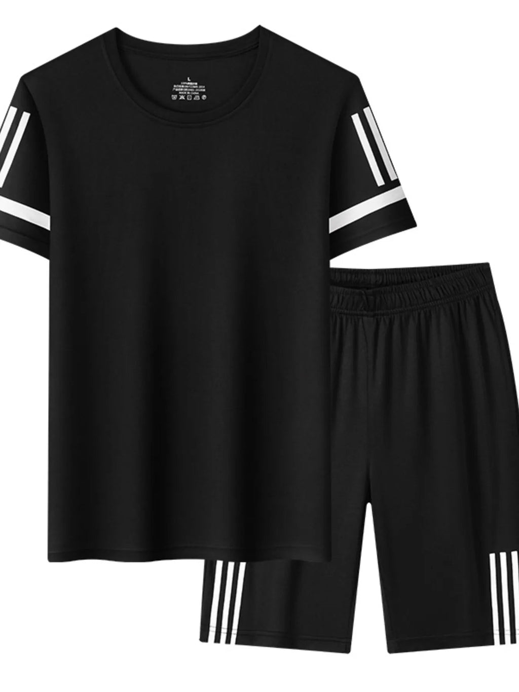 ComfyPlus Men's 2-Piece Lightweight Lounge Set THRIXINE