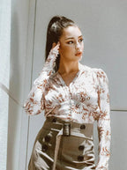 The Manet Jeweled Blouse - SJB-DIAMOND ELITES